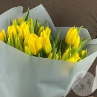 31 тюльпан желтый в магазине Цветы Планеты