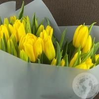 30 тюльпанов желтых в магазине Цветы Планеты