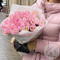 30 тюльпанов розовых в магазине Цветы Планеты