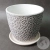 Цветочный горшок Камила темно-серый бутон №2 в магазине Цветы Планеты