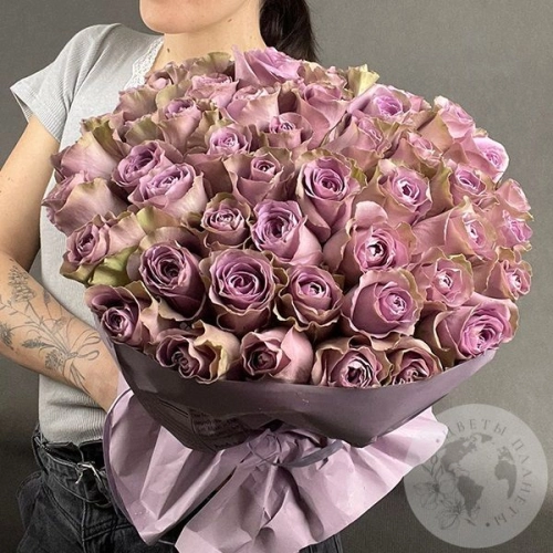 Букет из 51 розы в магазине Цветы Планеты Букет из 51 розы в магазине Цветы Планеты