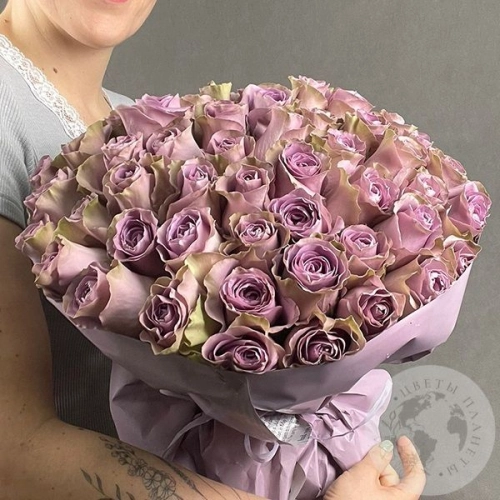 Букет из 51 розы в магазине Цветы Планеты Букет из 51 розы в магазине Цветы Планеты