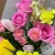 Букет из роз и кустовых гвоздик в магазине Цветы Планеты
