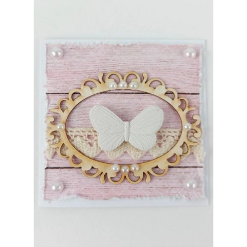 Открытка ручной работы "Поздравляем"