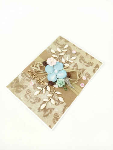 Открытка ручной работы "Счастье"