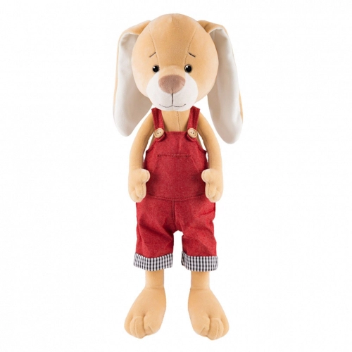 Мягкая игрушка «Кролик Зак в комбезе», 25 см