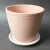  Цветочный горшок Флер бежевый крокус  №2 в магазине Цветы Планеты
