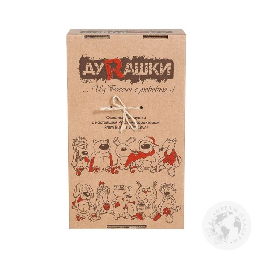 Мягкая игрушка "Длинноухий Заяц", 24 см в магазине Цветы Планеты Мягкая игрушка "Длинноухий Заяц", 24 см