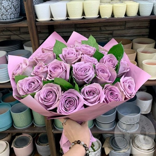 Букет 25 роз "Дари радость" в магазине Цветы Планеты