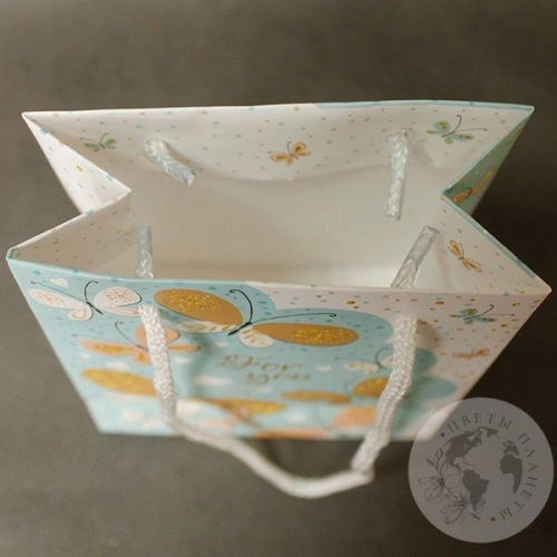 Пакет подарочный "For you" в магазине Цветы Планеты