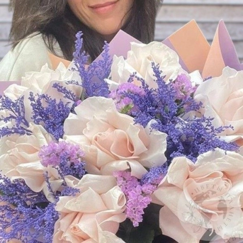 Букет "Розы вывернутые розовые" в магазине Цветы Планеты Букет "Розы вывернутые розовые" в магазине Цветы Планеты