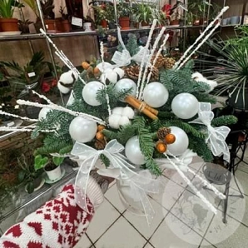 Букет на Новый год