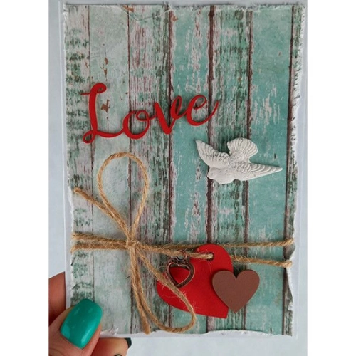 Открытка любимому человеку "Love"