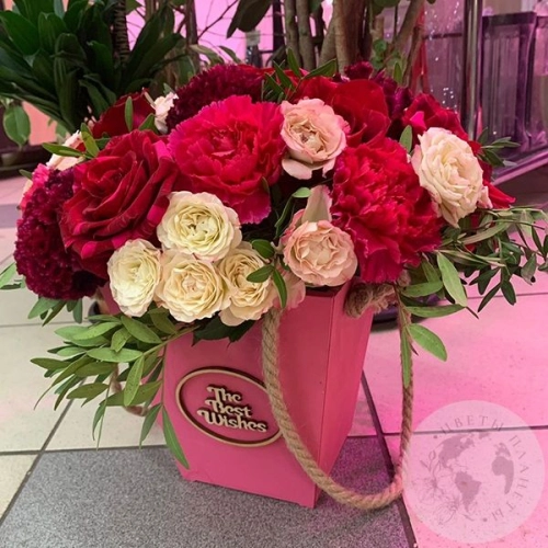  Букет из гербер в магазине Цветы Планеты