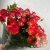 11 кустовых роз красных 60 см 11 кустовых роз красных 60 см в магазине Цветы Планеты