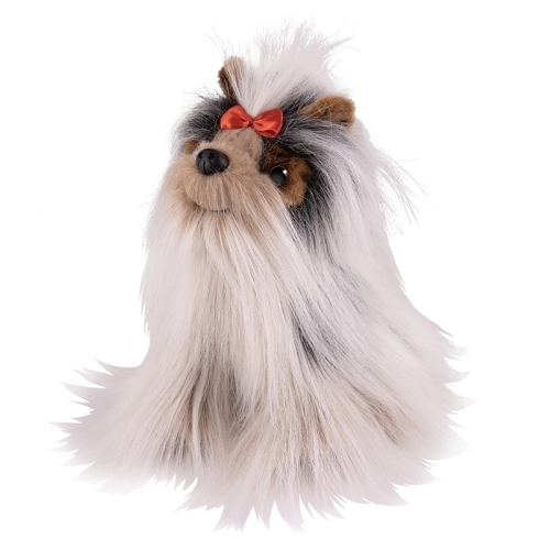 Мягкая Игрушка Йоркширский Терьер, 20 см в магазине Цветы Планеты