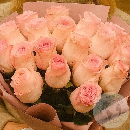 Букет из 19 роз в магазине Цветы Планеты Букет из 19 роз в магазине Цветы Планеты