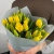 15 тюльпанов желтых в магазине Цветы Планеты