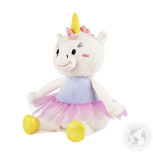 Мягкая игрушка "Единорожка Айси, озвученная", 20 см