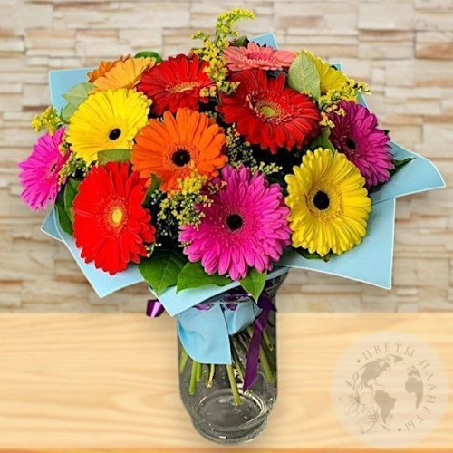 Букет из гербер "Щедрый"