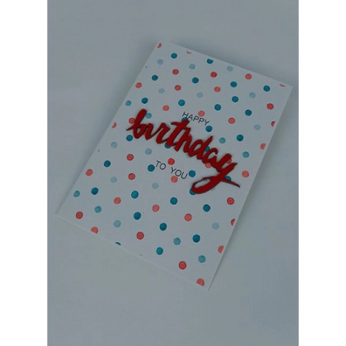 Открытка "Happy Birthday to you" в магазине Цветы Планеты Открытка "Happy Birthday to you"