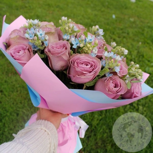 Букет из 25 роз "Подари" в магазине Цветы Планеты