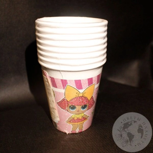 Набор посуды "Куклы Лол" в магазине Цветы Планеты