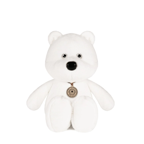 Мягкая Игрушка Fluffy Heart, Полярный Мишка, 25 см в магазине Цветы Планеты