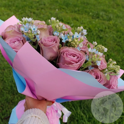 Букет из 25 роз "Подари" в магазине Цветы Планеты