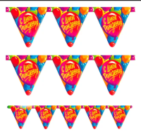 Гирлянда С Днем рождения Шары