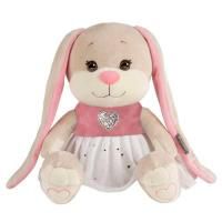 Мягкая игрушка "Зайка в белой юбочке со звездочками", 20 см