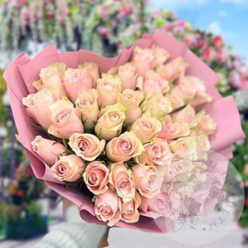 Букет из 39 роз в магазине Цветы Планеты