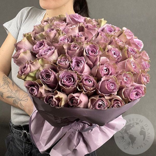 Букет из 51 розы в магазине Цветы Планеты