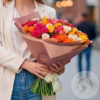 Букет 21 роза