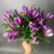9 Альстромерий фиолетовых