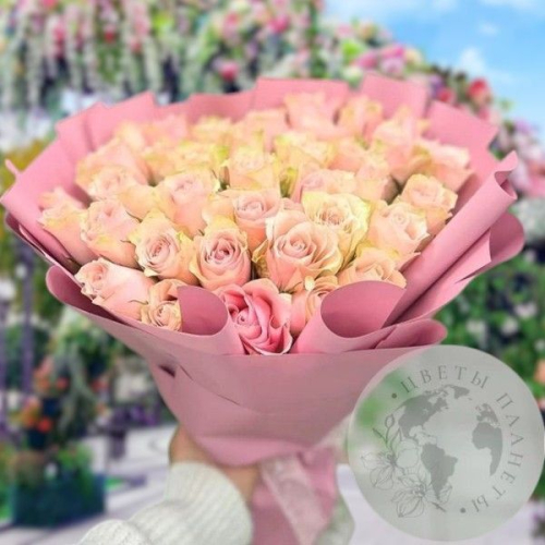 Букет из 39 роз в магазине Цветы Планеты