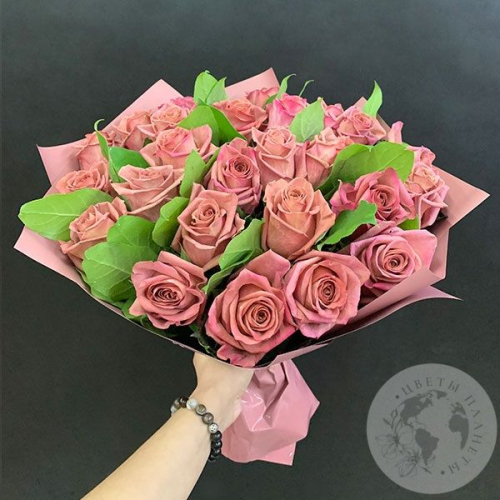 Букет 25 роз в магазине Цветы Планеты