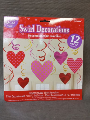 Спираль Сердца 12 шт. в магазине Цветы Планеты