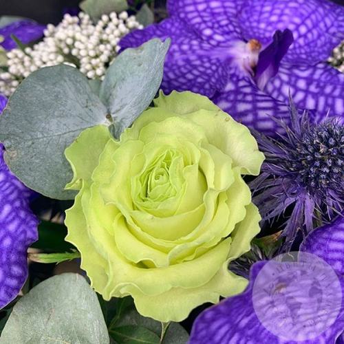 Композиция роз "Небеса" в магазине Цветы Планеты