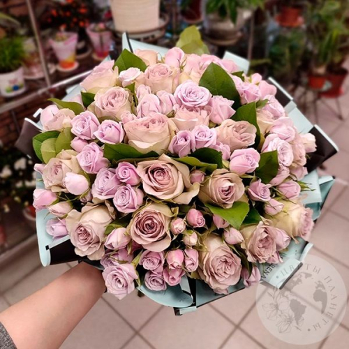 Букет роз "Нежность" в магазине Цветы Планеты