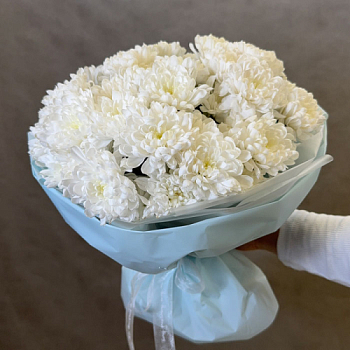 Монобукет из кустовой хризантемы