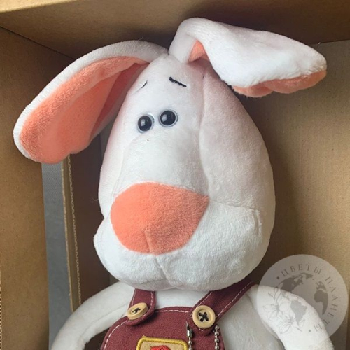 Мягкая игрушка "Длинноухий Заяц", 24 см