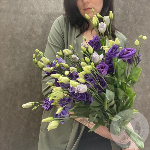 Эустома фиолетовая 9 шт.