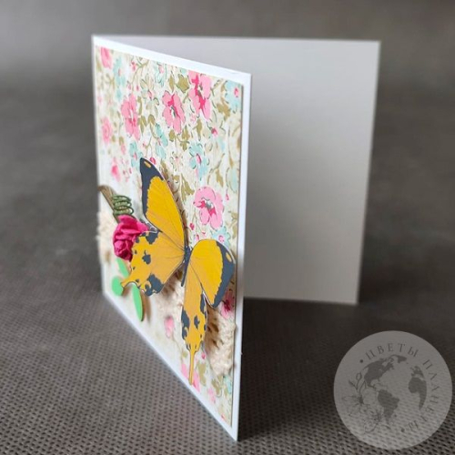 Открытка ручной работы