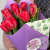 9 тюльпанов красных в магазине Цветы Планеты