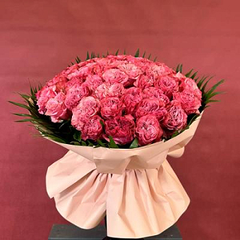 Монобукет из роз Кантри Блюз 25 шт. 70 см.