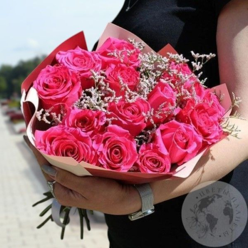 Букет роз "Грациозная красота" в магазине Цветы Планеты