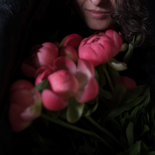 19 пионов розовых в магазине Цветы Планеты