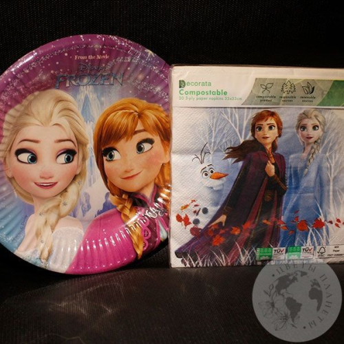 Набор посуды "Холодное сердце" в магазине Цветы Планеты