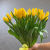 Букет из 25 желтых тюльпанов в магазине Цветы Планеты